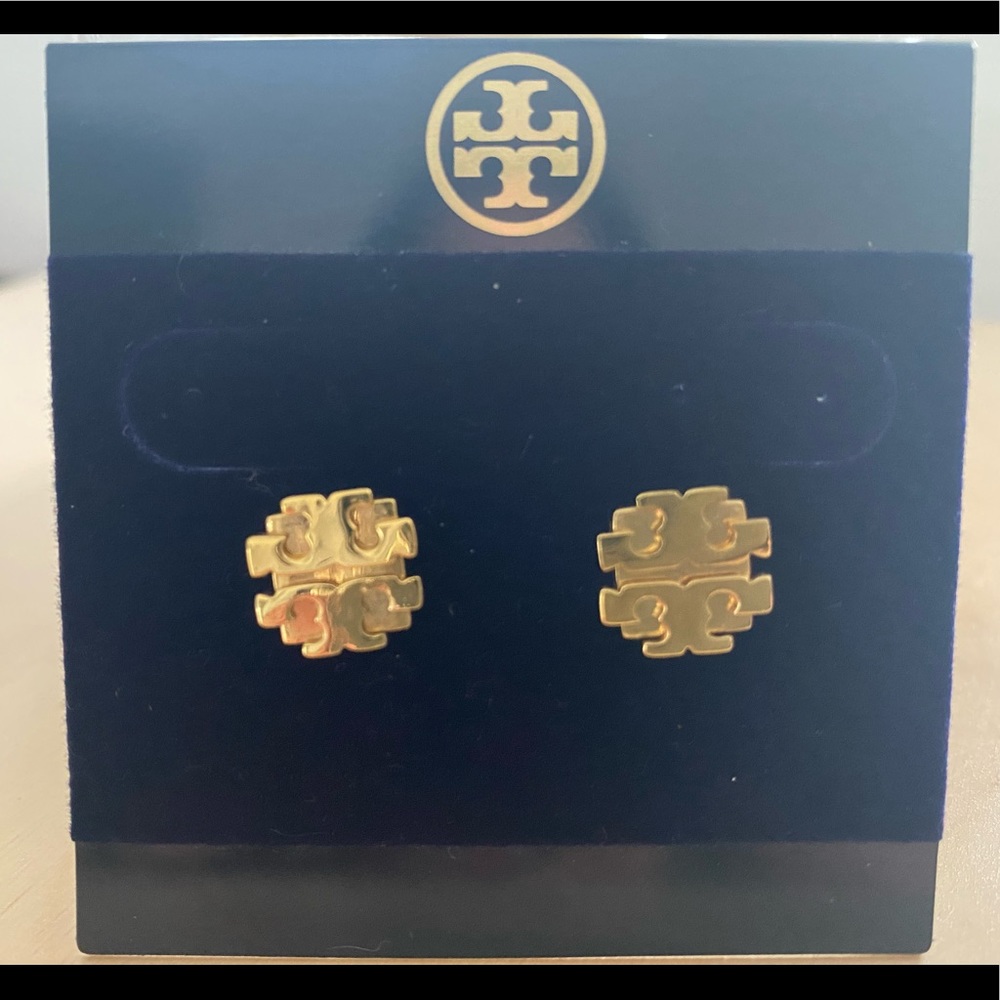 Tory Burch Logo Earrings